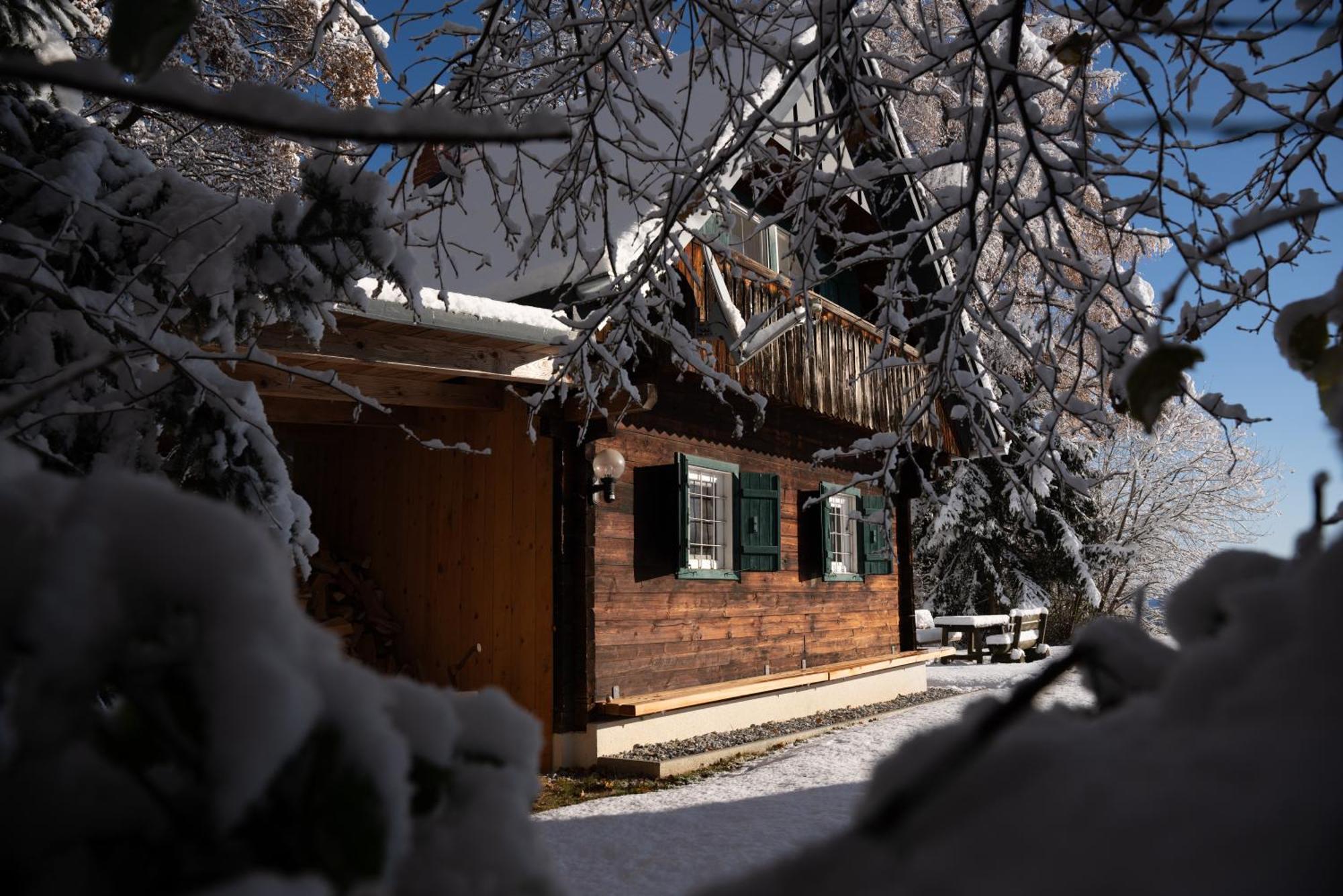 Gregor'S Ferienhaus Im Wald Edelschrott Kültér fotó