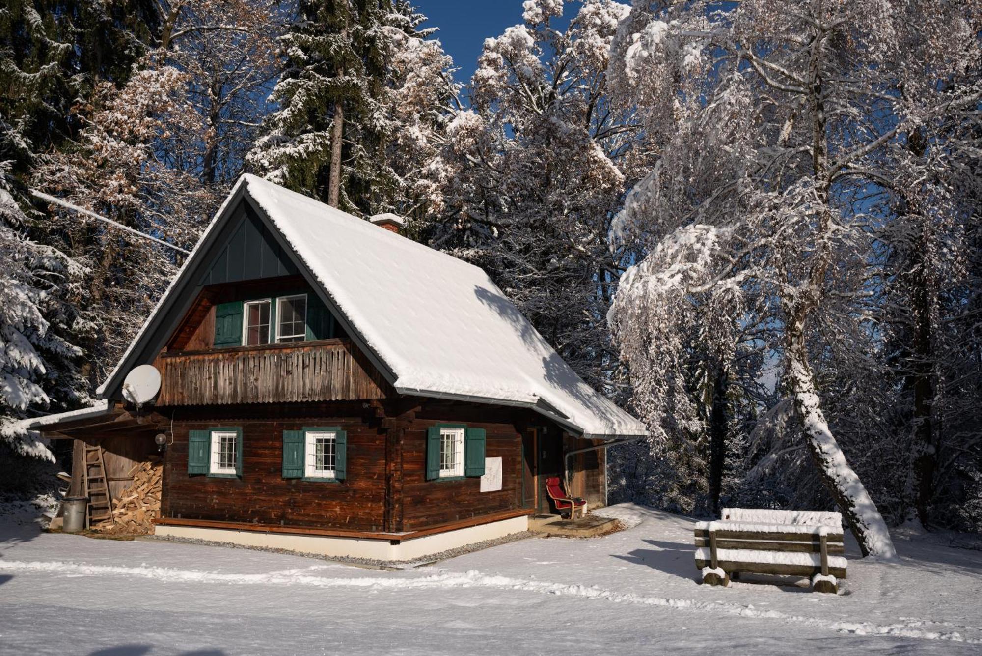 Gregor'S Ferienhaus Im Wald Edelschrott Kültér fotó
